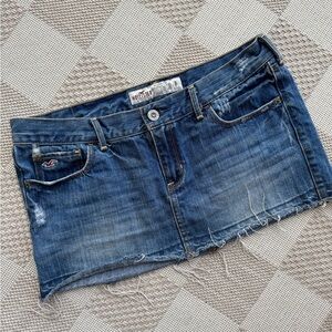 Hollister Mini Denim Skirt